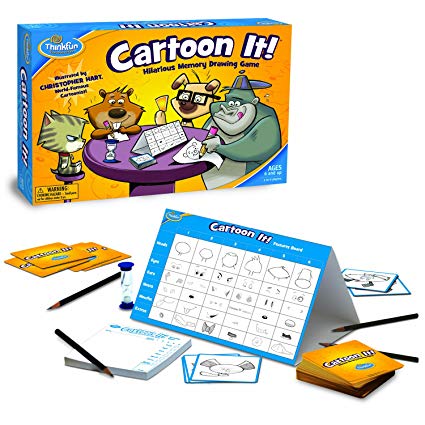 425x425 Thinkfun Cartoon It Drawing Game, Board Games