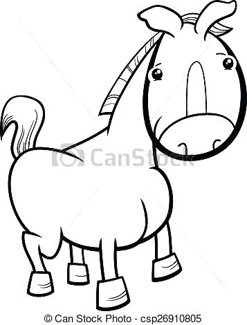 357x470 Baby Horse Drawings