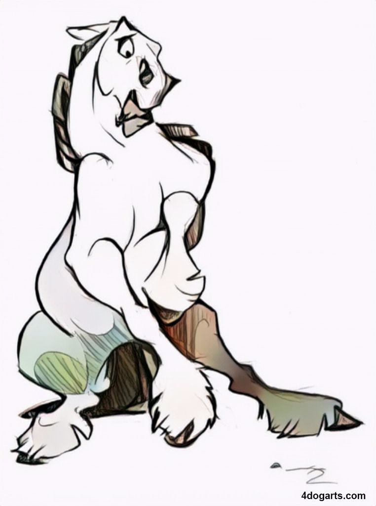 762x1024 Cartoon Horse Sketches