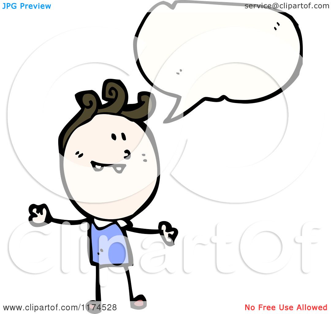 1080x1024 Cartoon Of A Stick Person With A Conversation Bubble