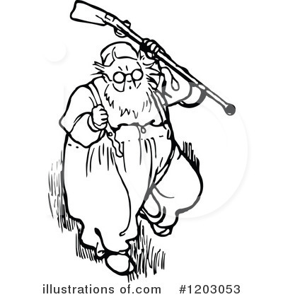 400x420 Old Man Royalty Free