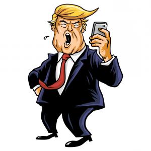 300x300 Editorial Photo Kim Jong Un Vs Donald Trump Cartoon Caricature