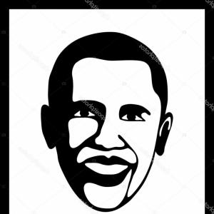 300x300 Donald Trump And Barack Obama Cartoon Caricature Vector Soidergi