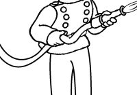 200x140 Fireman Sam Coloring Pages With Cartoon Drawing Of Elvis