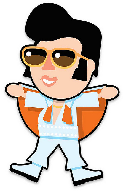415x640 Collection Of Free Elvis Clipart Comic Bean Clipart Coffee Sack