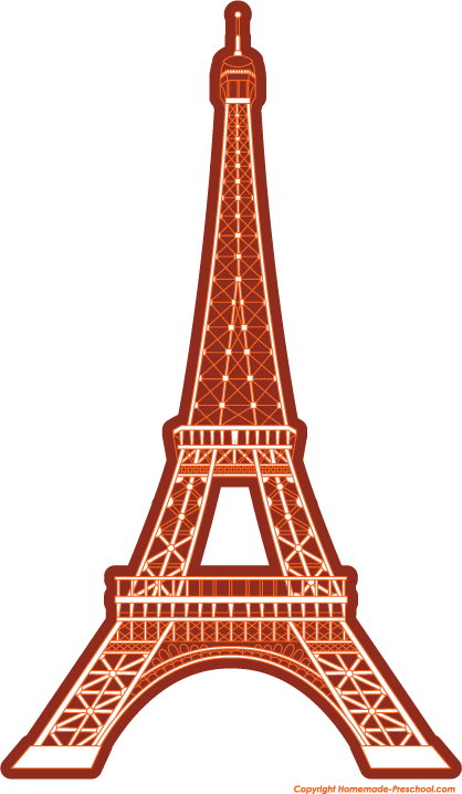 418x718 Free Eiffel Tower Clipart
