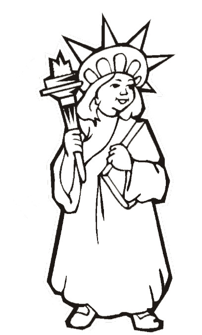 408x675 how to draw the statue of liberty easy free statue liberty cartoon
