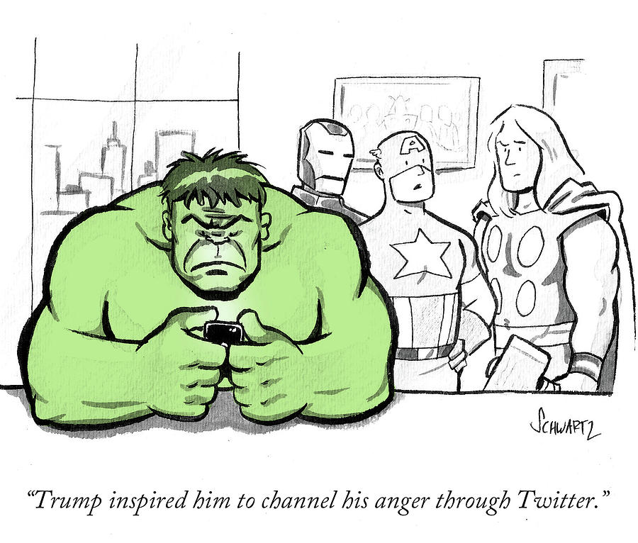 900x766 Trump Inspired Drawing