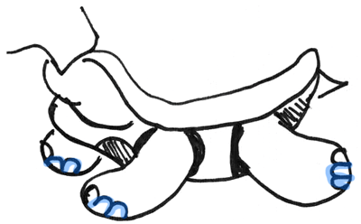 400x248 How To Draw A Cartoon Turtle Easy