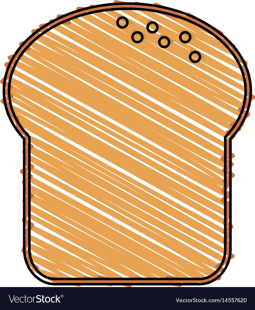 886x1080 Bread Cartoon Drawing Color Drawing Pencil Cartoon Slice Of Bread