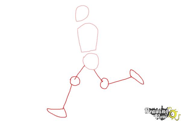 600x400 How To Draw A Running Person