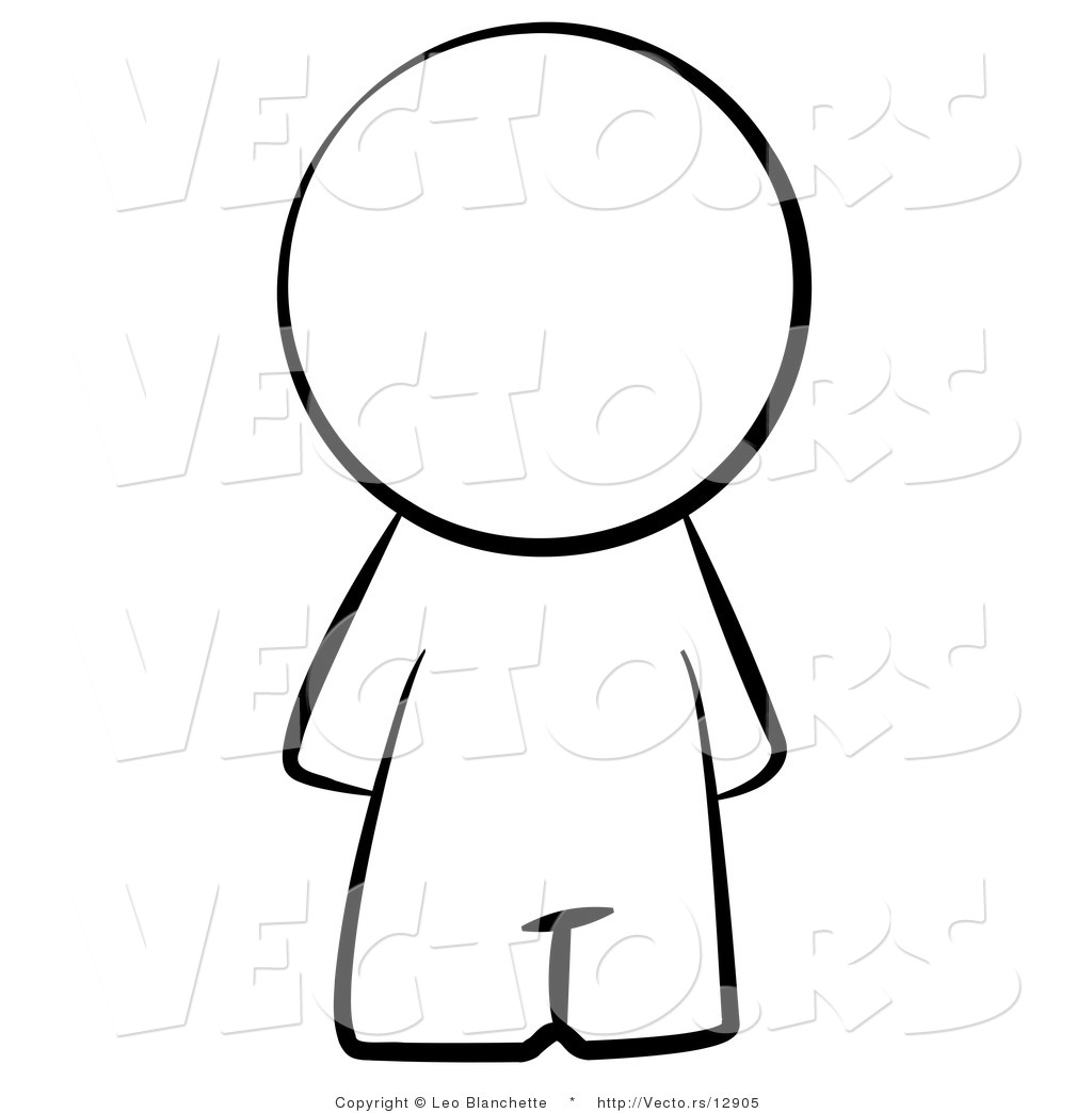 1024x1044 Outline Drawing Of A Person To Cartoon
