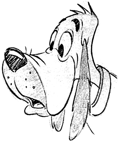 400x474 How To Draw Cartoon Dogs Face And Head In Easy Steps Lesson