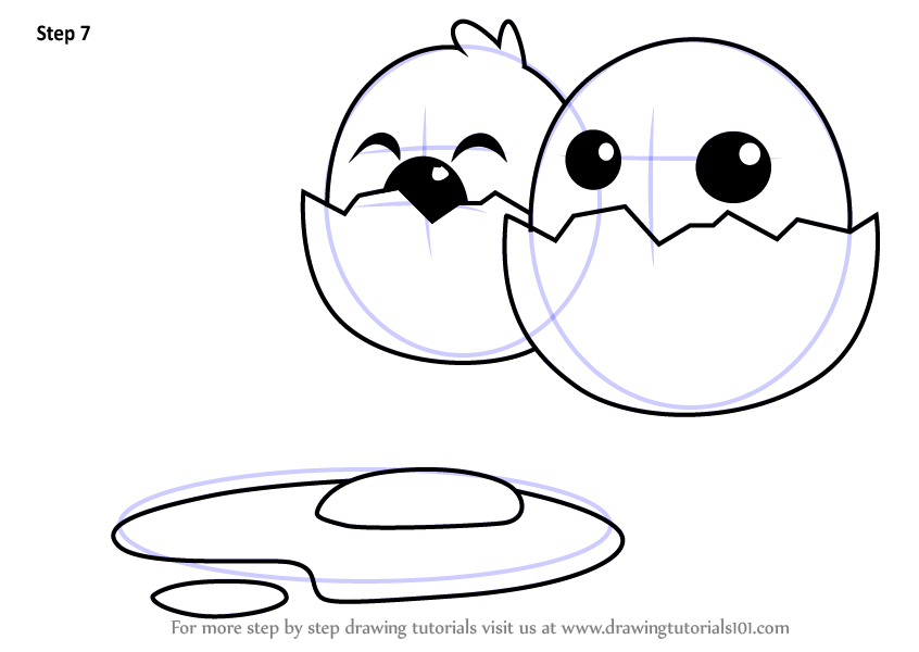 846x600 Learn How To Draw Funny Cartoon Egg
