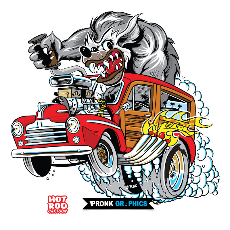 800x800 Cartoon My Vehicle Pronk Graphics