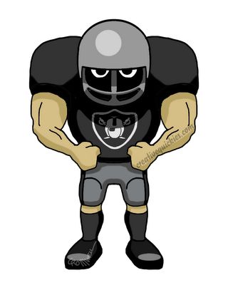 320x400 Nfl Football Character Clipart