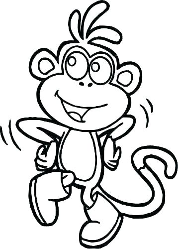 358x500 Cute Drawings Of Monkeys