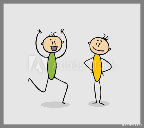 500x444 Hand Drawing Cartoon People