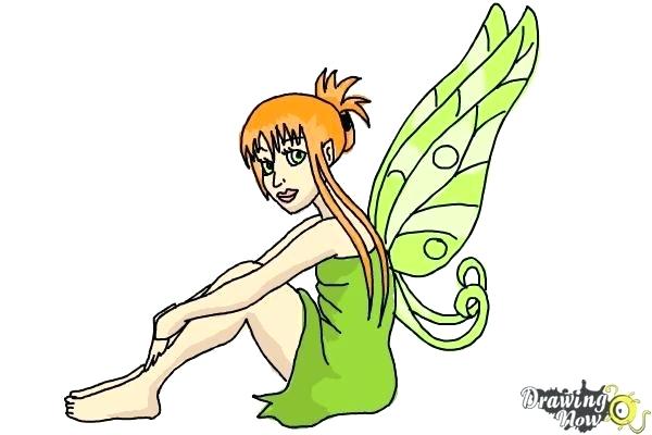 600x400 How To Draw A Fairy