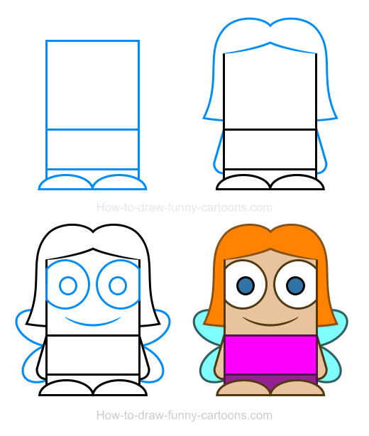 520x614 Fairy Clipart In Kid Draw Cartoon Drawings, Alphabet