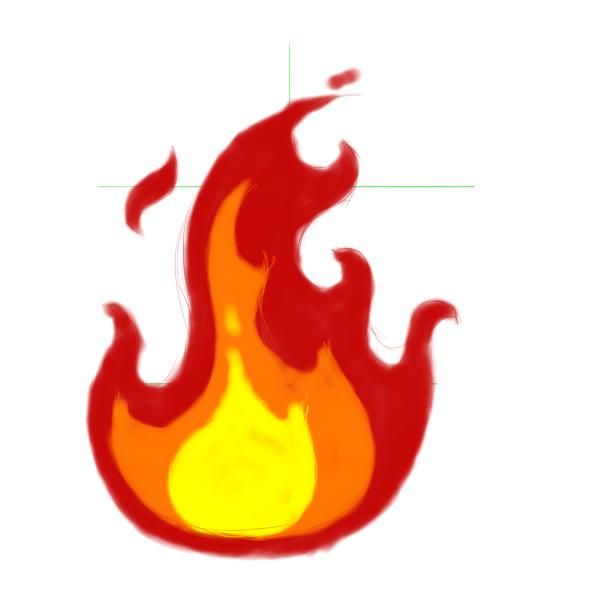 600x600 cartoon fire flames click here to submit your drawing