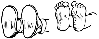400x158 how to draw cartoon feet shoes when drawing comics cartooning