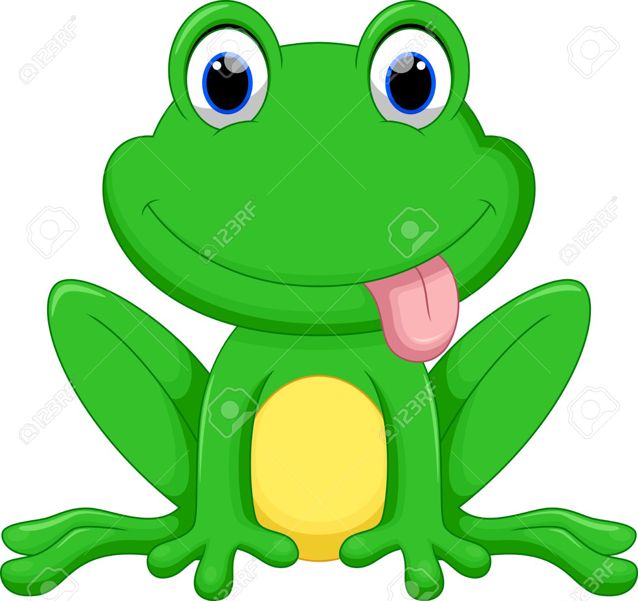 1300x1225 Unconditional Cartoon Images Of Frogs Cute Frog Royalty Free