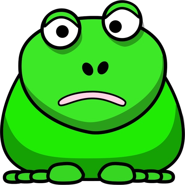 599x600 Cartoon Frog Free Vector In Open Office Drawing