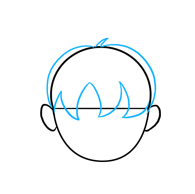 680x678 How To Draw Cartoon Hair Really Easy Drawing Tutorial