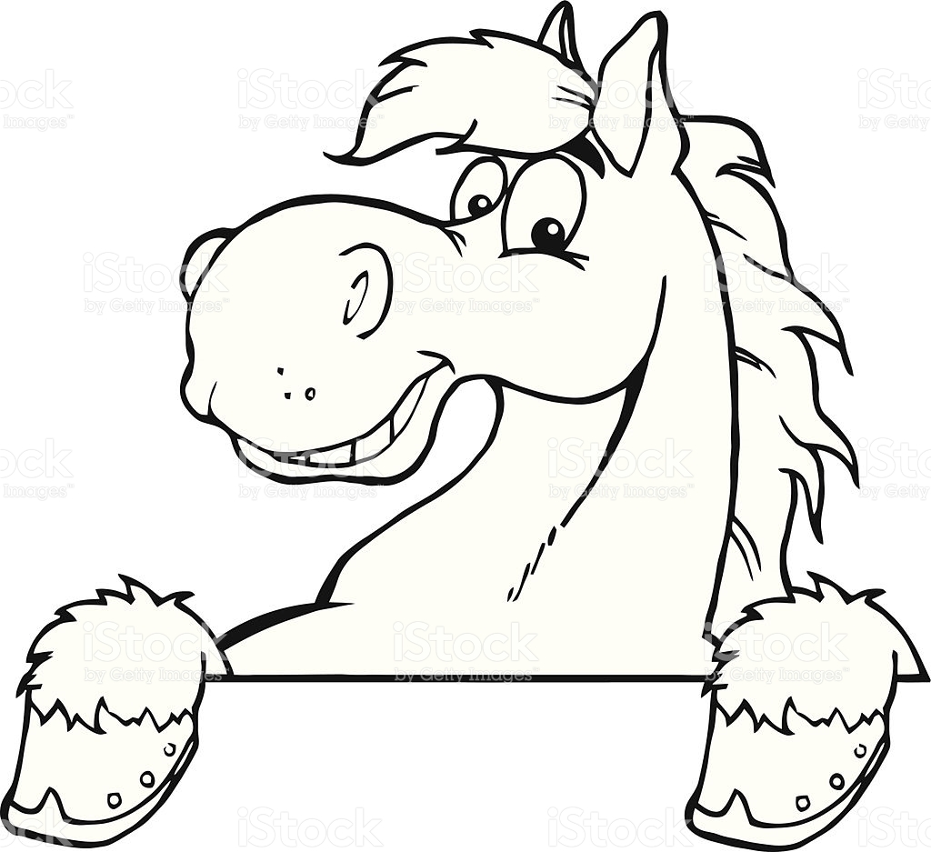 1024x937 Horse Head Cartoon Gallery Images
