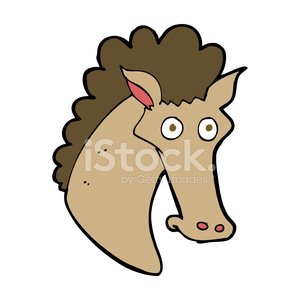 300x300 Cartoon Horse Head Stock Vectors