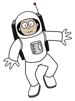 250x336 Drawing A Cartoon Astronaut In Tools