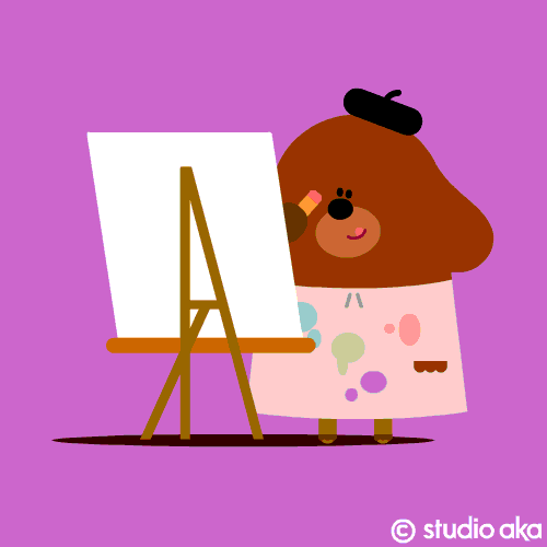 500x500 Landscape Painting Gifs