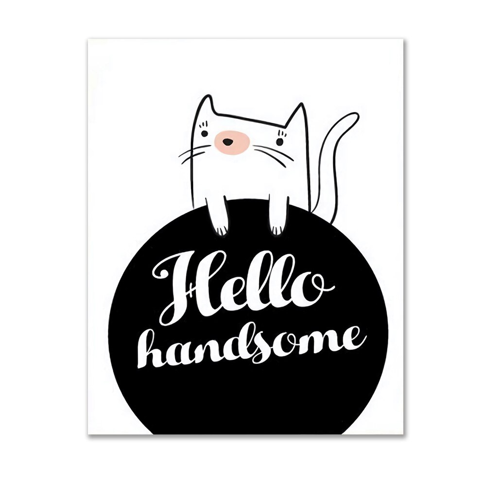 1000x1000 Nordic Plant Animal Cartoon Pattern Landscape Drawing Core No