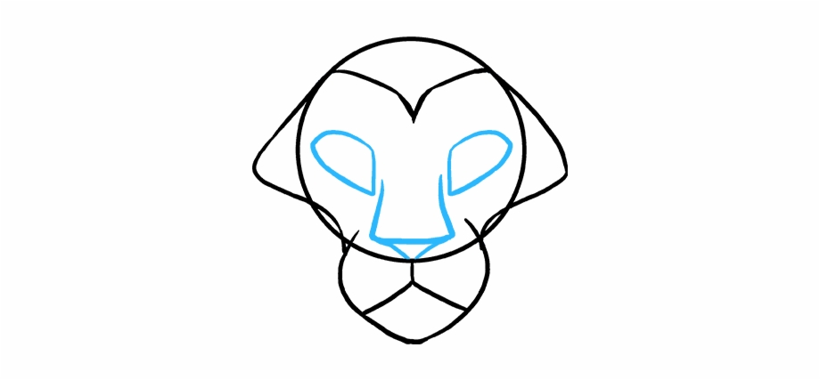 920x427 How To Draw Lion Head