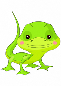 212x300 Green Cartoon Lizard Vinyl Wall Or Window Sticker Various Sizes Ebay