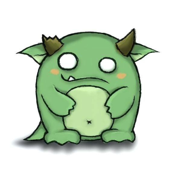 600x562 How To Draw Funny Monsters Monster Drawing How To Draw Cool