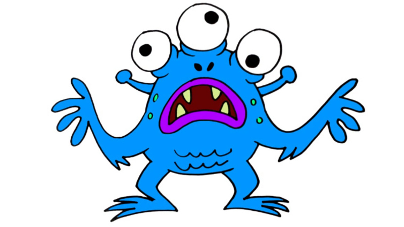 800x450 How To Draw A Eyed Monster