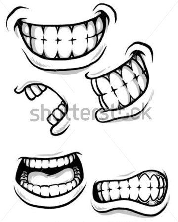 360x450 Art Cartoon Mouths, Drawings, Cartoon