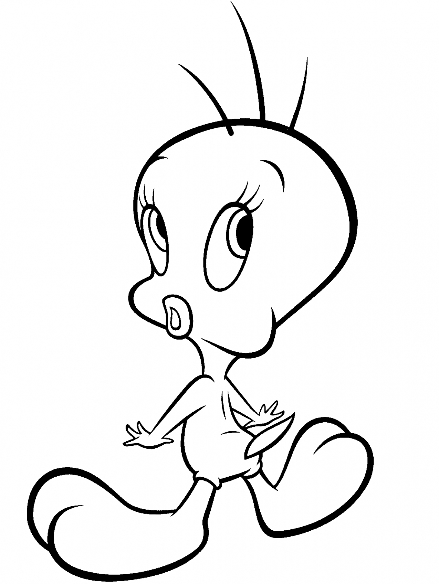 1440x1915 Cartoon Network Walt Disney Pictures Cute Tweety Bird Clipart