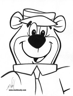 243x320 Scott Neely's Scribbles And Sketches! Yogi Bear!