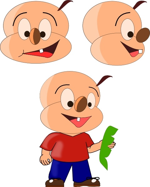 480x597 Cartoon Person Clip Art Free Vector In Open Office Drawing