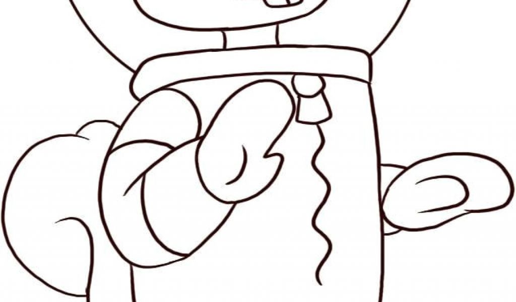 1024x600 Drawing A Cartoon Person Spongebob Character Drawings With Coor