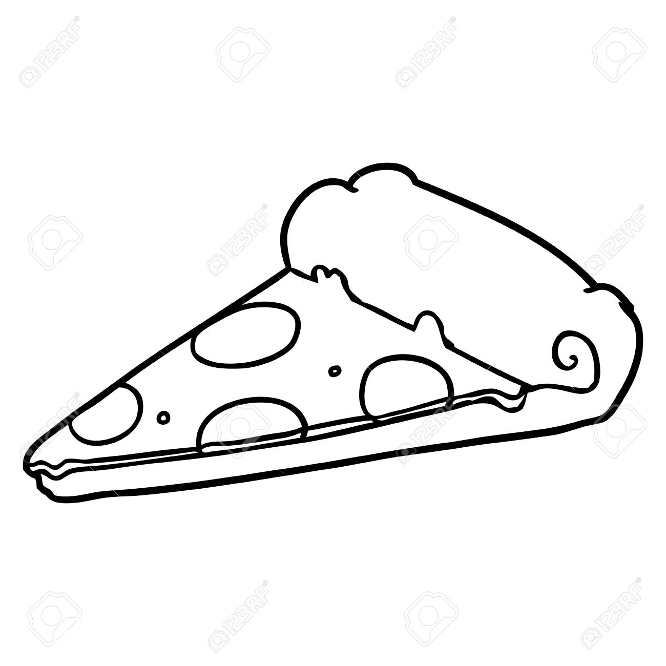 1300x1300 Huge Collection Of 'pizza Slice Drawing' Download More Than