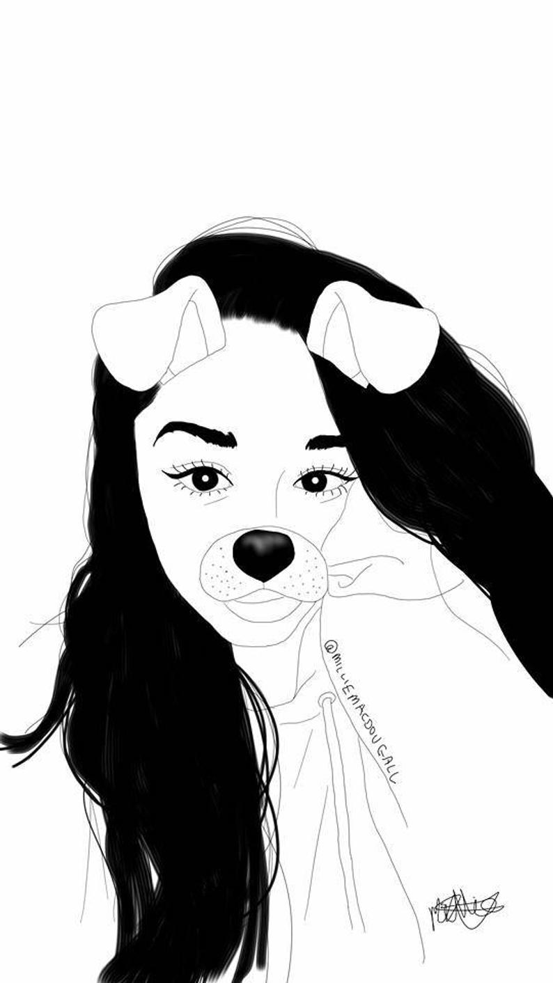 794x1412 digital download cartoon portrait digital portrait cartoon etsy