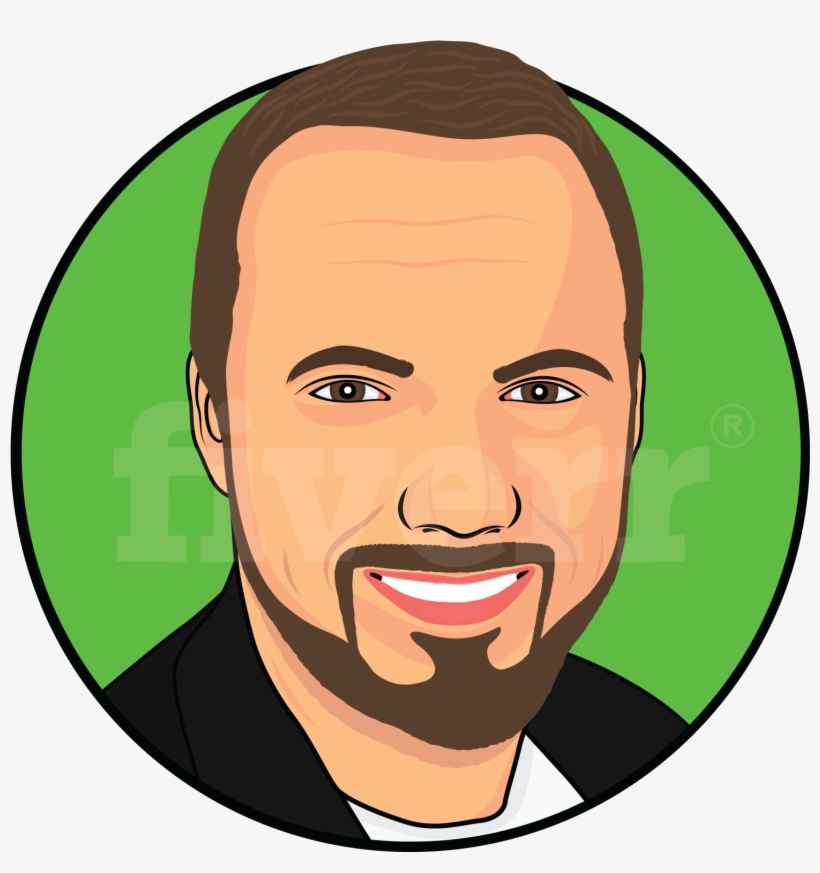 820x873 Draw Vector Cartoon Portrait Of You