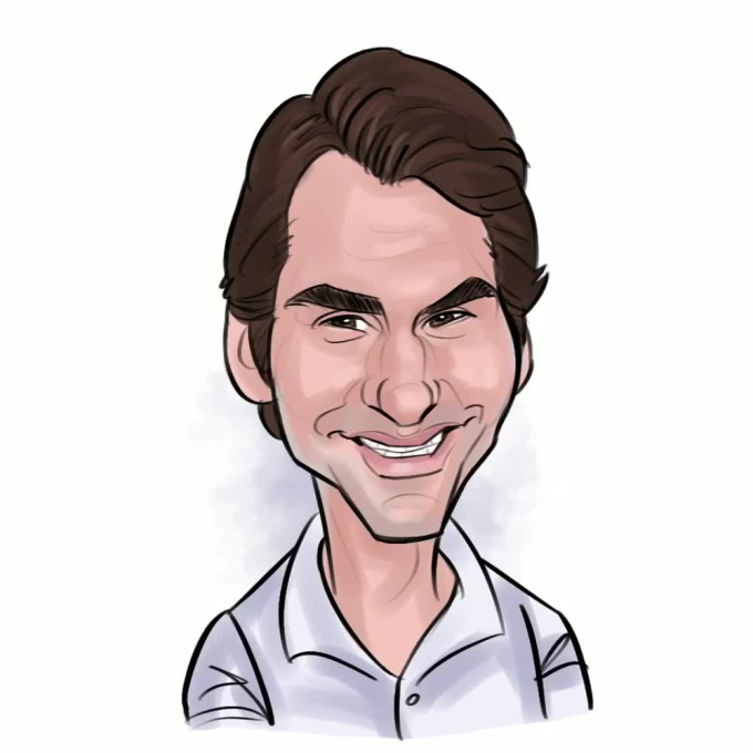 680x680 Draw A Beautiful Cartoon Portrait