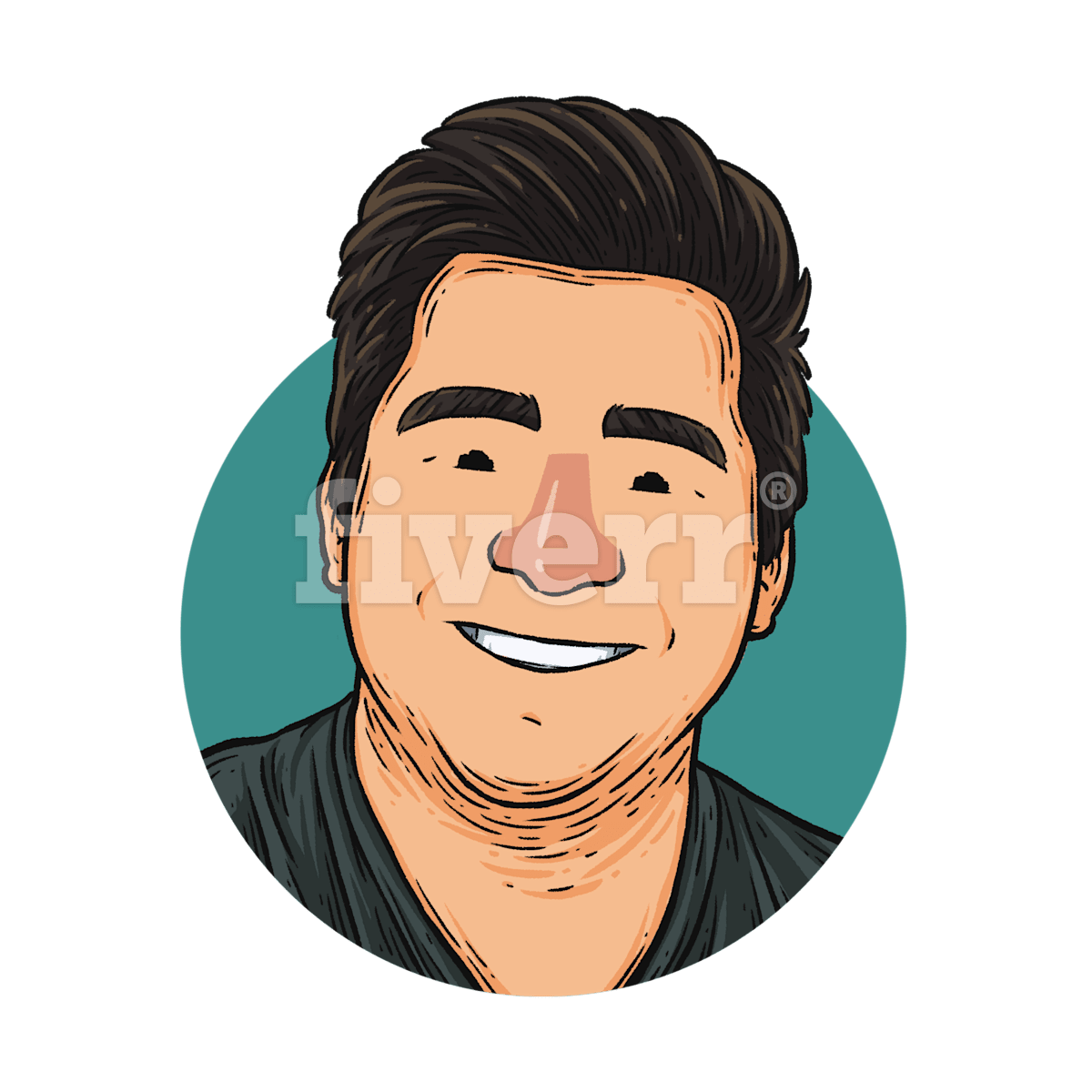 1200x1200 Draw Semi Realistic Cartoon Avatar Based From Your Portrait