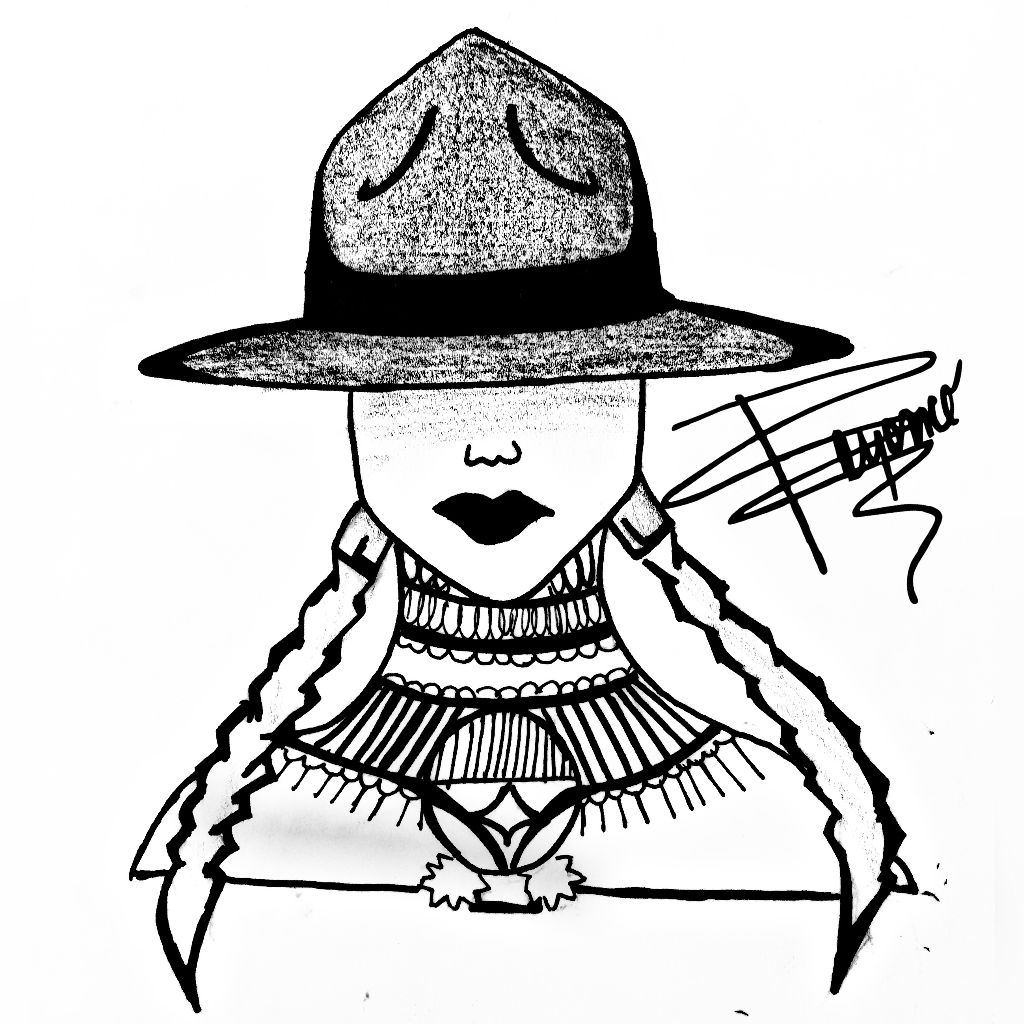 1024x1024 Beyonce Drawing Cartoon Easy Portrait Step