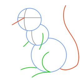 260x260 Cartoon Rat Step